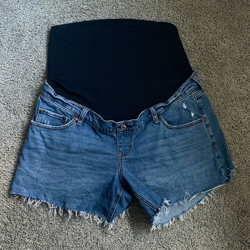 Maternity High Rise Dad Short